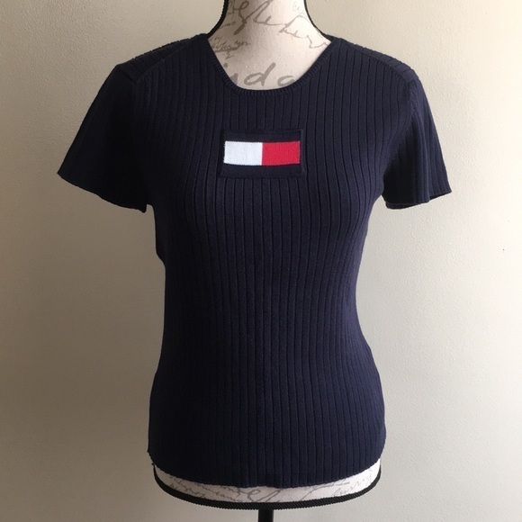 Tommy Hilfiger Tops - Vintage Tommy Hilfiger Jeans Women’s Top L